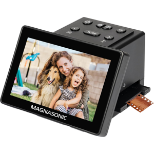 Magnasonic All-In-One 25mp Film Scanner With Large 5\" Display & Hdmi, Converts 3 Magnasonic All-In-One 25mp Film Scanner With Large 5\" Display & Hdmi, Converts 3