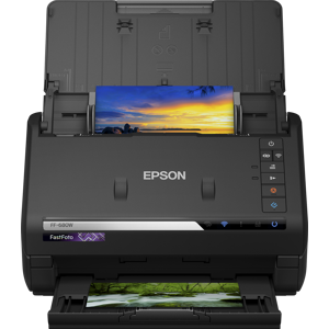 Epson Fastfoto Wi-Fi Scanner Ff-680w - Scan Up To 30 Photos In 30 Seconds Epson Fastfoto Wi-Fi Scanner Ff-680w - Scan Up To 30 Photos In 30 Seconds