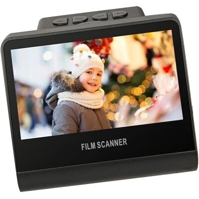 Film Scanner Digital 22mp 5in Lcd Screen 16gb Memory Convert Black Negative Tu Film Scanner Digital 22mp 5in Lcd Screen 16gb Memory Convert Black Negative Tu