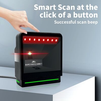 Ɪ1d 2d Desktop Barcode Scanner Qr Code Reader Omnidirectional Ɪ1d 2d Desktop Barcode Scanner Qr Code Reader Omnidirectional