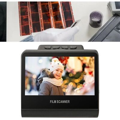 Film Scanner Digital 22mp 5in Lcd Screen 16gb Memory Convert Black Negative Set Film Scanner Digital 22mp 5in Lcd Screen 16gb Memory Convert Black Negative Set