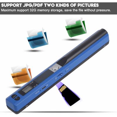 For Handheld Scanner Portable Scanner Usb Pen Scanner A4 Scan Jpg/pdf Usb 2.0 For Handheld Scanner Portable Scanner Usb Pen Scanner A4 Scan Jpg/pdf Usb 2.0