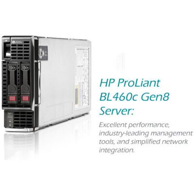 HP Proliant Bl460c Gen8 6-Core E5-2620 16gb-R P220i Blade Server G8 666161-B21 HP Proliant Bl460c Gen8 6-Core E5-2620 16gb-R P220i Blade Server G8 666161-B21