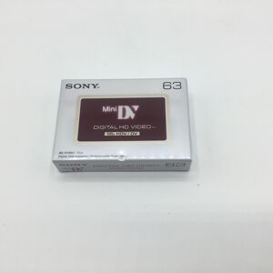 Sony 63-Min Dvc Me Minidv Me Video Cassette Tape Digital Hdv/dv (Dvm63hd) Sony 63-Min Dvc Me Minidv Me Video Cassette Tape Digital Hdv/dv (Dvm63hd)