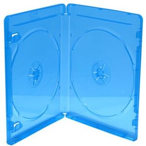MediaRange Blu-ray Case - 2 Discs Blue MediaRange Blu-ray Case - 2 Discs Blue
