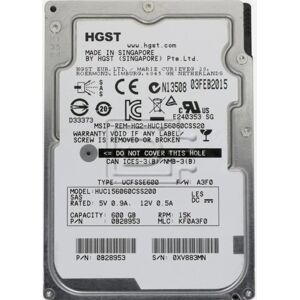 Hgst Ultrastar Huc156060css200 600gb 15000 Rpm Sas 2.5 Inch (0b28953) Hard Drive Hgst Ultrastar Huc156060css200 600gb 15000 Rpm Sas 2.5 Inch (0b28953) Hard Drive