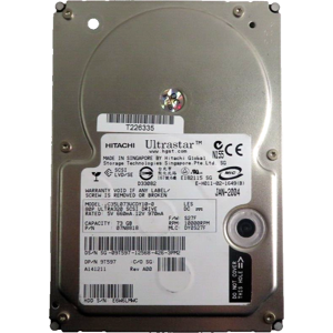 Hitachi 73gb Scsi (80 Pin Ultra-320) 3.5\" 10k Hdd - 9t597 Hitachi 73gb Scsi (80 Pin Ultra-320) 3.5\" 10k Hdd - 9t597
