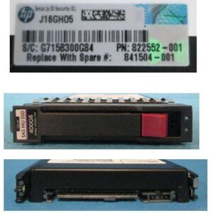 HPE 400GB SAS (841504-001) HPE 400GB SAS (841504-001)