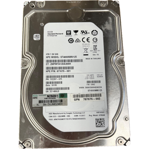 HP 4tb Sas Hard Drive 3.5\" 12gbps 7.2k Server 787676-002 871679-001 St4000nm0125 HP 4tb Sas Hard Drive 3.5\" 12gbps 7.2k Server 787676-002 871679-001 St4000nm0125