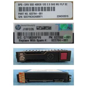 Hewlett Packard Enterprise 768268-001 400GB SAS 2.5" Hot-Plug SSD Hewlett Packard Enterprise 768268-001 400GB SAS 2.5" Hot-Plug SSD