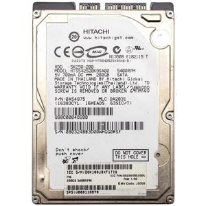 Hitachi Hts542520k9sa00 Hard Disk 200gb Sata 2.5\" Hdd Notebook Laptop Hitachi Hts542520k9sa00 Hard Disk 200gb Sata 2.5\" Hdd Notebook Laptop