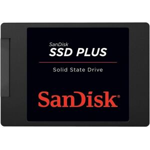 Sandisk Ssd Plus 240 Gb Sata Iii 2.5 Inch Internal Ssd, Up To 530 Mb/s, Black Sandisk Ssd Plus 240 Gb Sata Iii 2.5 Inch Internal Ssd, Up To 530 Mb/s, Black