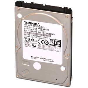 Toshiba Mq01abd100-Rfb 1tb 5400rpm 8mb 9.5mm Sata Toshiba Mq01abd100-Rfb 1tb 5400rpm 8mb 9.5mm Sata