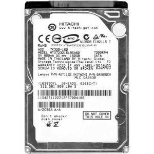 Hard Disk 160gb Hitachi Sata 2.5\" Internal Hts723216l9sa60 Notebook Laptop Pc Hard Disk 160gb Hitachi Sata 2.5\" Internal Hts723216l9sa60 Notebook Laptop Pc