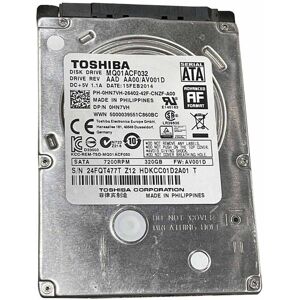 Toshiba 320gb Sata Hard Disk 2.5\" Mq01acf032 Refurbished Internal Notebook Toshiba 320gb Sata Hard Disk 2.5\" Mq01acf032 Refurbished Internal Notebook