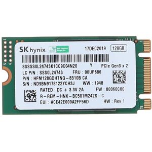 Lenovo 00up686 128gb M.2 2280 Pcie Nvme Ssd - 1yr Warranty Lenovo 00up686 128gb M.2 2280 Pcie Nvme Ssd - 1yr Warranty