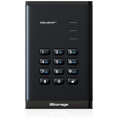 Istorage Diskashur3 Ssd 256-Bit 8tb - Black Istorage Diskashur3 Ssd 256-Bit 8tb - Black