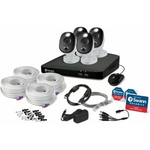 Swann Swdvk-856804wl 4k Cctv 4 Camera Kit Dvr 8 Channel 1tb Hdd Security Siren Swann Swdvk-856804wl 4k Cctv 4 Camera Kit Dvr 8 Channel 1tb Hdd Security Siren