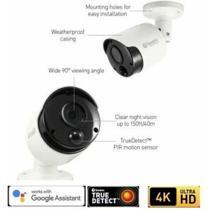 Swann Pro-4kmsb 4k Ultra Hd Thermal Sensing Bullet Security Camera Cctv 5580 X1 Swann Pro-4kmsb 4k Ultra Hd Thermal Sensing Bullet Security Camera Cctv 5580 X1