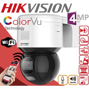 Hikvision Wifi Cctv Ip Poe Network Security Camera Colorvu 2-Way Audio Mini Ptz Hikvision Wifi Cctv Ip Poe Network Security Camera Colorvu 2-Way Audio Mini Ptz
