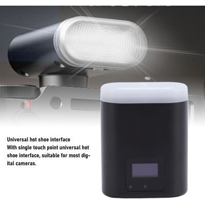 Universal Camera Flash Hot Shoe Mount Type-C Rechargeable 5600k 8 Level Brigh Uk Universal Camera Flash Hot Shoe Mount Type-C Rechargeable 5600k 8 Level Brigh Uk