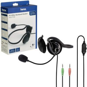 Hama Neckband Headset Nackenbügel 2x 3.5mm Stereo Pc Headphones With Microphone Hama Neckband Headset Nackenbügel 2x 3.5mm Stereo Pc Headphones With Microphone