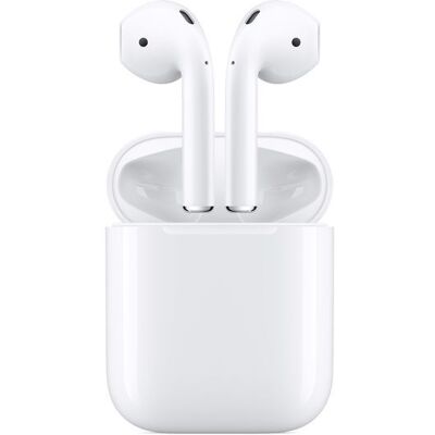 Apple Airpods With Charging Case (2nd Generation) - White-Mv7n2zm/2 Apple Airpods With Charging Case (2nd Generation) - White-Mv7n2zm/2