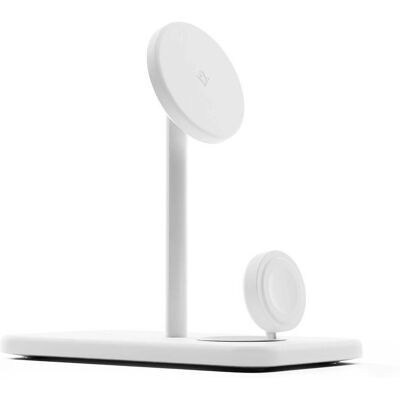 Twelve South White Qi2 3-in-1 Deluxe Wireless Charger Twelve South White Qi2 3-in-1 Deluxe Wireless Charger