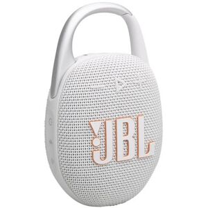 JBL Clip 5 Speaker, White, Ip67 Water/dust Proof, Usb Rechargable, Bluetooth 5.3 JBL Clip 5 Speaker, White, Ip67 Water/dust Proof, Usb Rechargable, Bluetooth 5.3