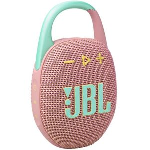 JBL Clip 5 Speaker, Pink, Ip67 Water/dust Proof, Usb Rechargable, Bluetooth 5.3 JBL Clip 5 Speaker, Pink, Ip67 Water/dust Proof, Usb Rechargable, Bluetooth 5.3