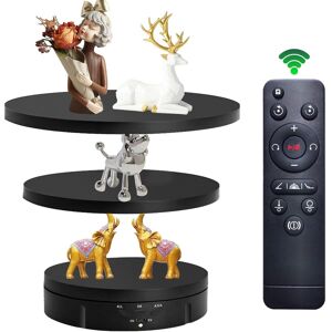 Les-Theresa 3 In 1 Rotating Display Stand, Photography Turntable Electric Rotating Turntabl Les-Theresa 3 In 1 Rotating Display Stand, Photography Turntable Electric Rotating Turntabl