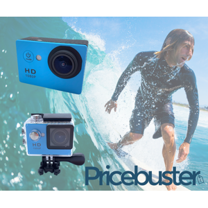 Action Camera Full Hd 1080p Waterproof 30m Camera - Blue Action Camera Full Hd 1080p Waterproof 30m Camera - Blue