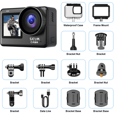 Does Not Apply Flagship Cam4 Action Camera 4k 2.33\" Touch Screen Waterproof 5g Wifi Active Hdr Does Not Apply Flagship Cam4 Action Camera 4k 2.33\" Touch Screen Waterproof 5g Wifi Active Hdr