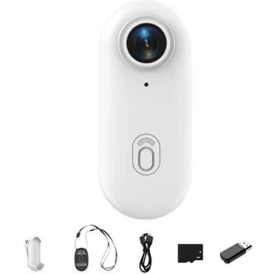 1x(4k Wifi Thumb Action Camera 1080p Body Camera Hands- Pov Recording With4534 1x(4k Wifi Thumb Action Camera 1080p Body Camera Hands- Pov Recording With4534