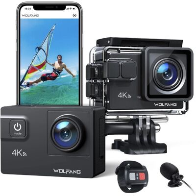 WOLFANG GA420 - Compact Video Camera - Black WOLFANG GA420 - Compact Video Camera - Black