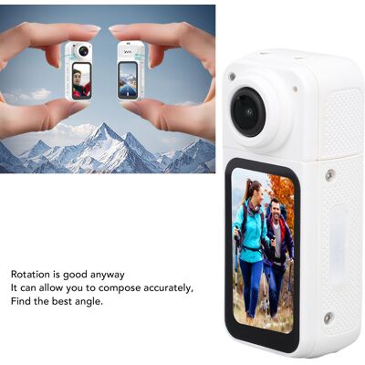 Thumb Sized Wearable Action Camera Wifi 180° Rotating 2.7k Portable Magnetic New Thumb Sized Wearable Action Camera Wifi 180° Rotating 2.7k Portable Magnetic New