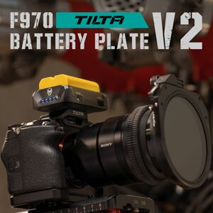 Tilta F970 V2 Battery Plate - Noir - Compatible with Sony NP-F Tilta F970 V2 Battery Plate - Noir - Compatible with Sony NP-F