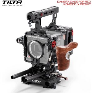 Tilta Camera Cage Pro Kit W/ Foldable Top Handle V-Mount Plate For Red Komodo-X Tilta Camera Cage Pro Kit W/ Foldable Top Handle V-Mount Plate For Red Komodo-X