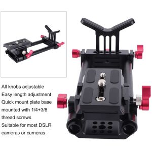 Dslr Camera Rail Riser Rig System Quick Release Base Kit Mount Clamp 15mm Baj Dslr Camera Rail Riser Rig System Quick Release Base Kit Mount Clamp 15mm Baj
