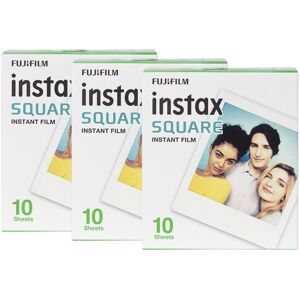 Fuji Instax Square Instant Photo Film 30 Shot Pack White (70100139613x3) Fuji Instax Square Instant Photo Film 30 Shot Pack White (70100139613x3)