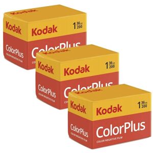 Kodak Colour Plus 200 135 Film 36 Exposure Pack Of 3 (108348x3) Kodak Colour Plus 200 135 Film 36 Exposure Pack Of 3 (108348x3)