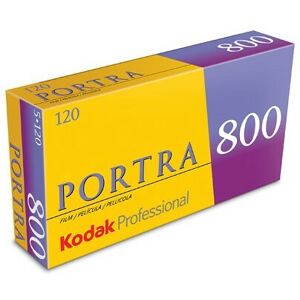 Kodak Professional Portra 800 Iso 120 Colour Negative Roll Film - 5 Pack Kodak Professional Portra 800 Iso 120 Colour Negative Roll Film - 5 Pack