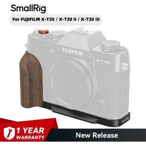 Smallrig L-Shaped Mount Plate With Wooden Handle For Fujifilm X-T30/ Ii/ Iii Smallrig L-Shaped Mount Plate With Wooden Handle For Fujifilm X-T30/ Ii/ Iii