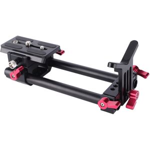 Dslr Camera Rail Riser Rig System Quick Release Base Kit Mount Clamp 15mm Dual Dslr Camera Rail Riser Rig System Quick Release Base Kit Mount Clamp 15mm Dual