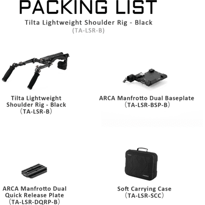 Tilta Universal Lightweight Shoulder Rig Ta-Lsr-B For Dji Ronin 4d/dslr Uk Tilta Universal Lightweight Shoulder Rig Ta-Lsr-B For Dji Ronin 4d/dslr Uk