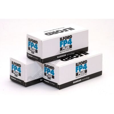 Ilford Fp4+ 125asa Black & White 120 Roll Film 3 Rolls Fresh Uk Stock Tracked 48 Ilford Fp4+ 125asa Black & White 120 Roll Film 3 Rolls Fresh Uk Stock Tracked 48