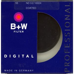 B&W 55mm 110 E Solid Neutral Density 3.0 Filter (10 Stop) 1066171 B&W 55mm 110 E Solid Neutral Density 3.0 Filter (10 Stop) 1066171