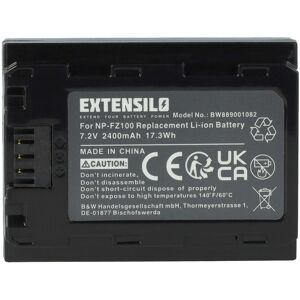Extensilo Sony Alpha Battery - 2400mAh High Capacity - Camera Battery Extensilo Sony Alpha Battery - 2400mAh High Capacity - Camera Battery