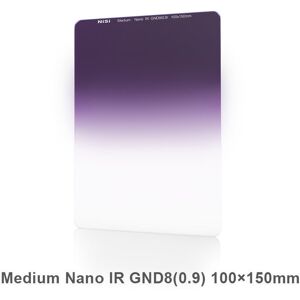 Nisi 100x150mm 3 Stop Nano Mc Ir Gnd8 0.9 Medium Nd Neutral Density Filter 100mm Nisi 100x150mm 3 Stop Nano Mc Ir Gnd8 0.9 Medium Nd Neutral Density Filter 100mm