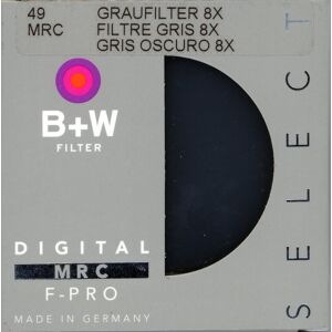 B&W 49mm 103m Solid Neutral Density 0.9 F-Pro Mrc Filter (3 Stop) 1066139 B&W 49mm 103m Solid Neutral Density 0.9 F-Pro Mrc Filter (3 Stop) 1066139